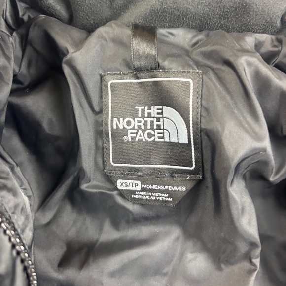 THE NORTH FACE Women’s Black Quilted 550 Puffer Goose Down Jacket Size: XS - Picture 6 of 8